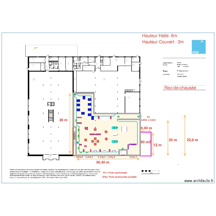 anciennement Miauton 5. Plan de 1 pièce et 969 m2