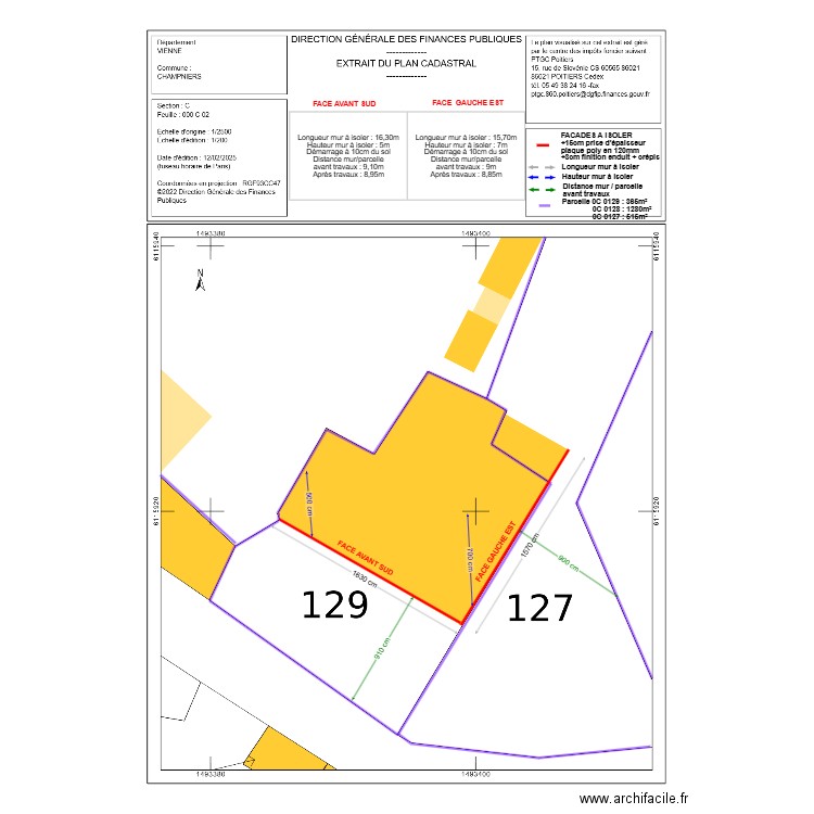 DP02 DUBOURJAL. Plan de 0 pièce et 0 m2