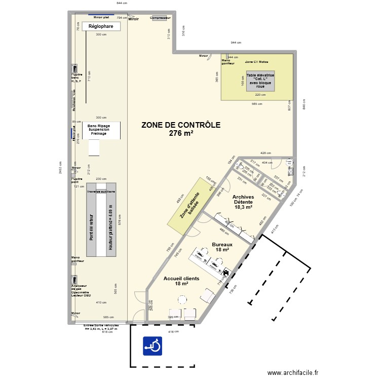 CCT mixte VL/CL MCT TAISSY 51ROTA. Plan de 6 pièces et 344 m2