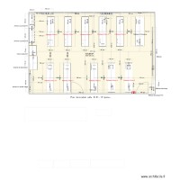 Plan rénovation laboratoire salle B 101 - version 10 postes