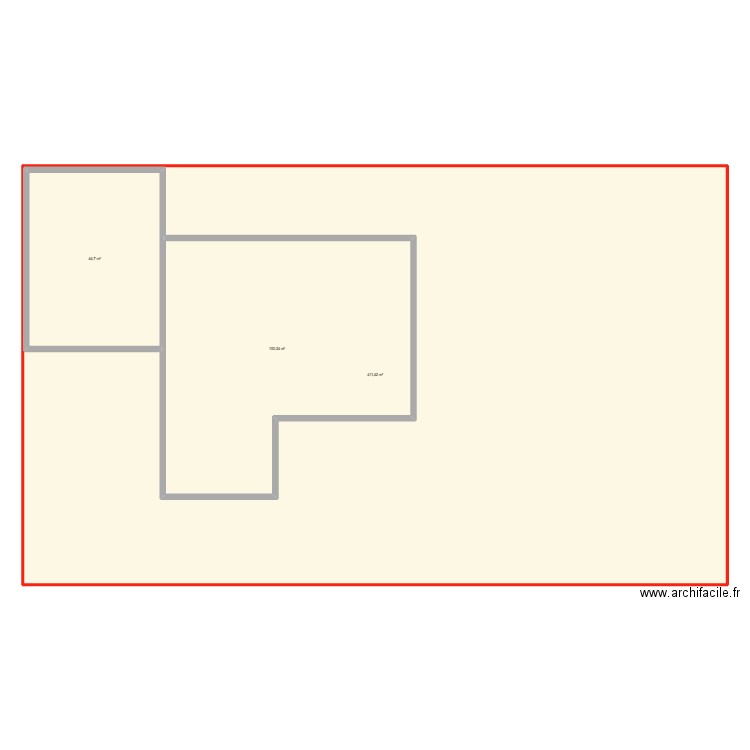 Thomas. Plan de 3 pièces et 715 m2