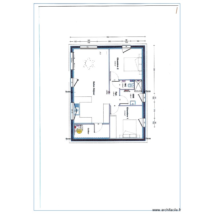 plan treco. Plan de 0 pièce et 0 m2