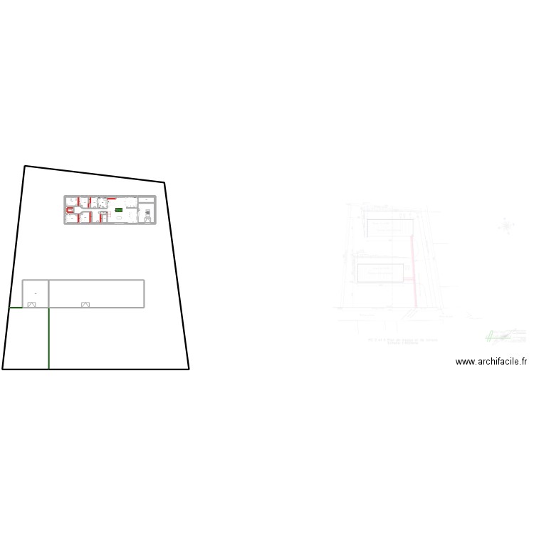 nouveau projet complet. Plan de 23 pièces et 452 m2