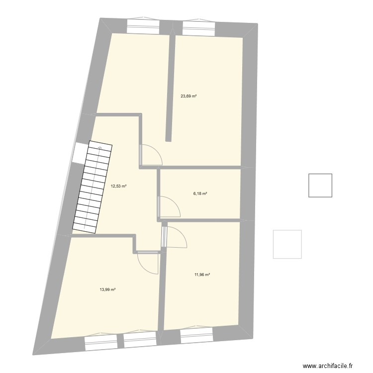 ARI N2. Plan de 10 pièces et 138 m2