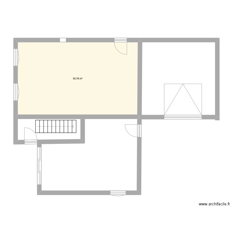 PLAN GARAGE. Plan de 1 pièce et 36 m2