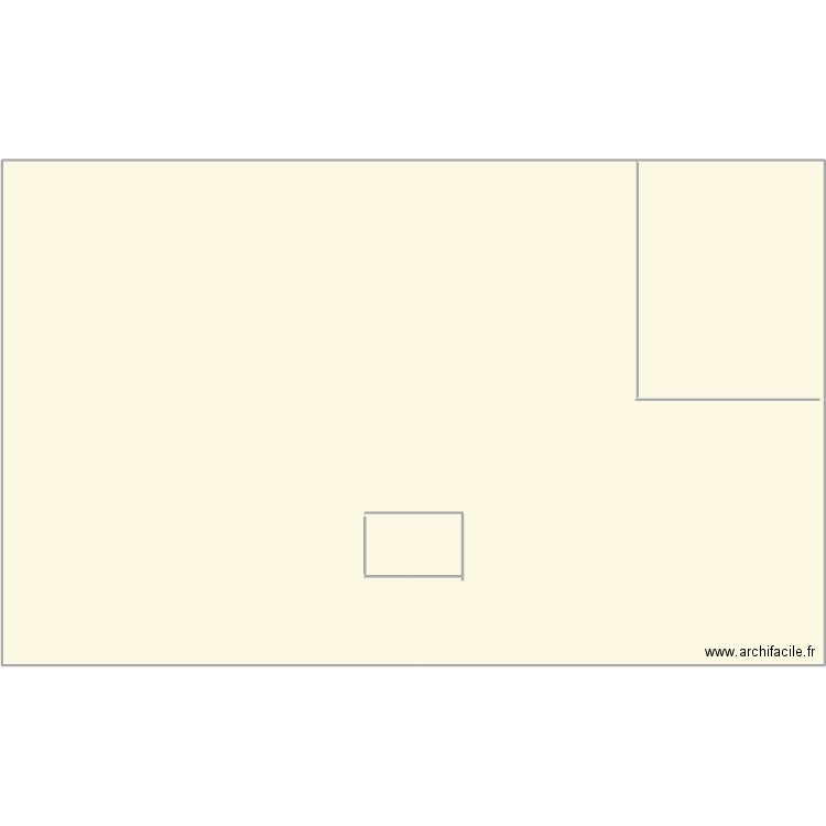 salle. Plan de 1 pièce et 1093 m2