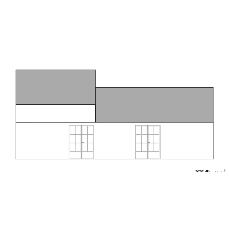 facade sans soucis. Plan de 0 pièce et 0 m2