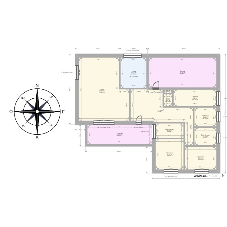 ML24010256 FIGEAC. Plan de 13 pièces et 165 m2