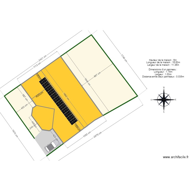 GURBUZ PLAN DE MASSE . Plan de 1 pièce et 191 m2