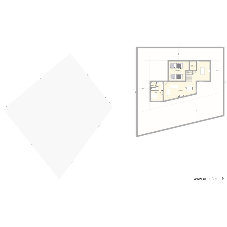 Anna et Djé. Plan de 7 pièces et 742 m2