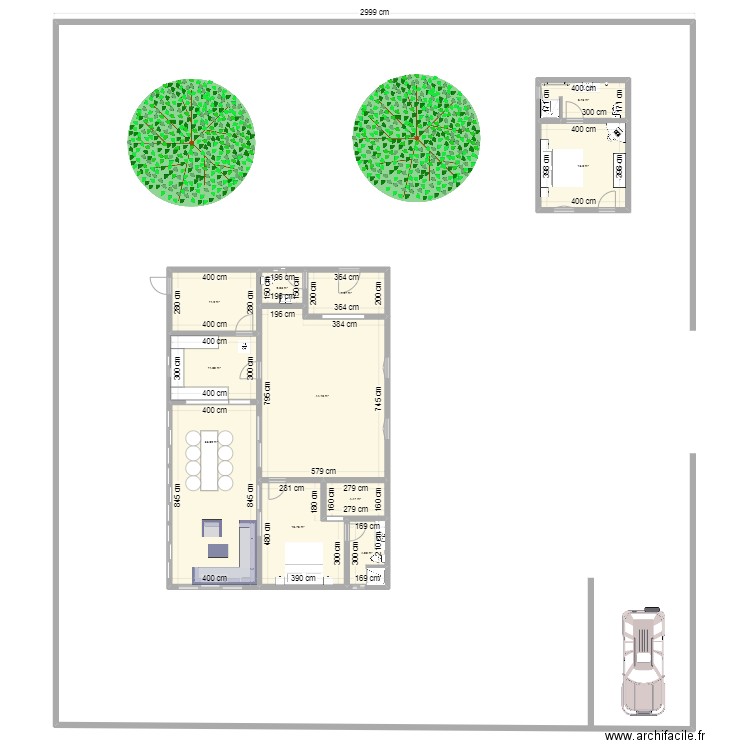 rebel 2. Plan de 11 pièces et 160 m2