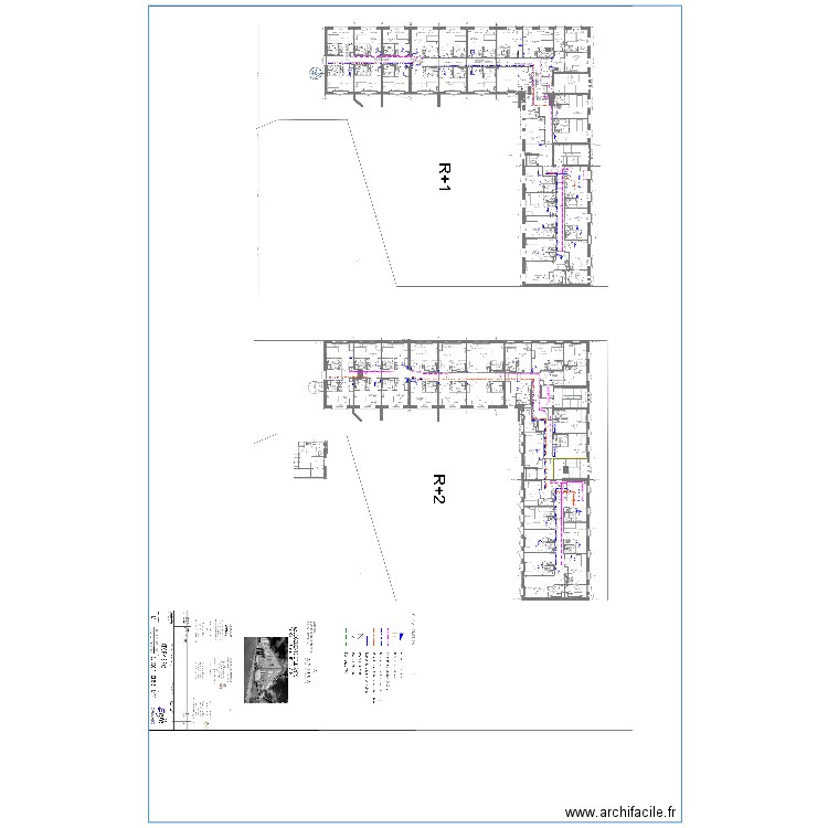 côtes ciron R+2. Plan de 0 pièce et 0 m2