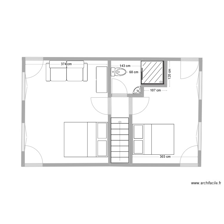 SCI KERMYL ETAGE V2. Plan de 0 pièce et 0 m2