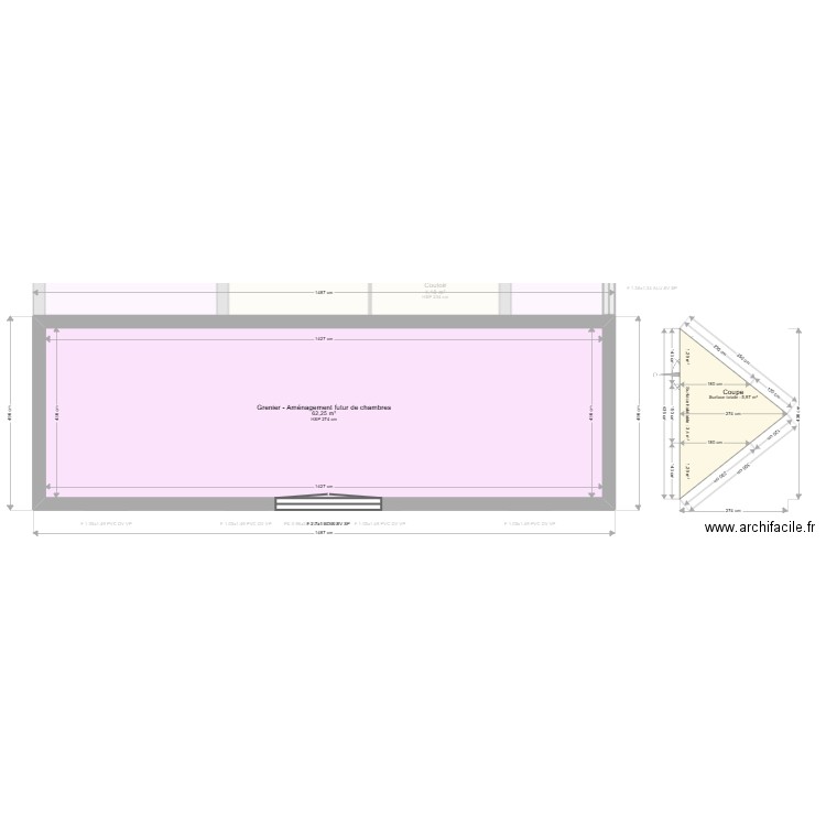 ML24018321. Plan de 10 pièces et 160 m2