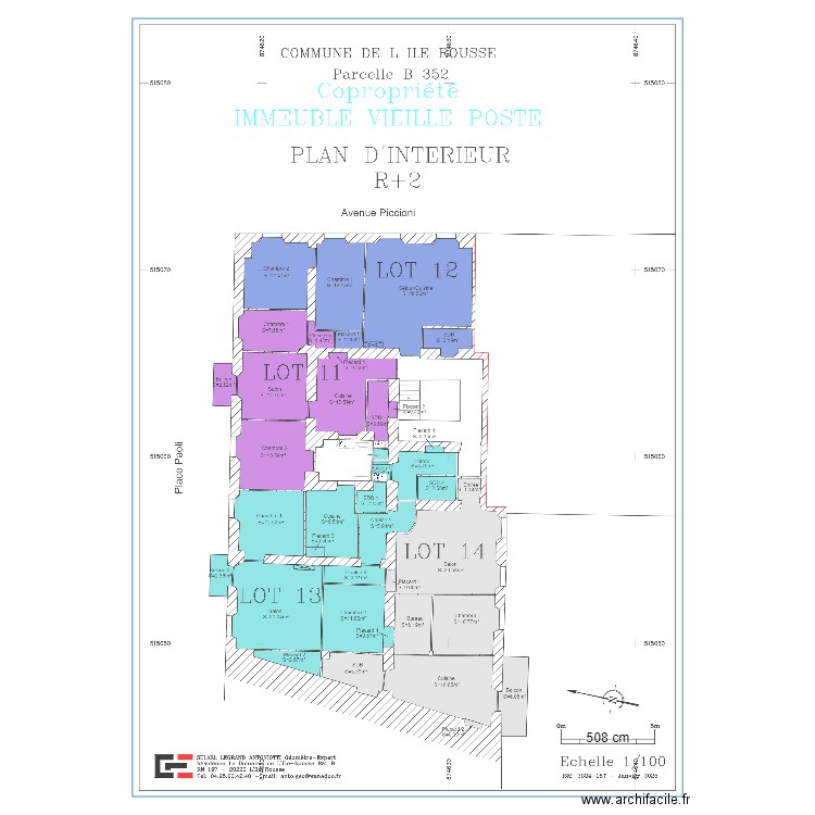 clim 2P. Plan de 0 pièce et 0 m2