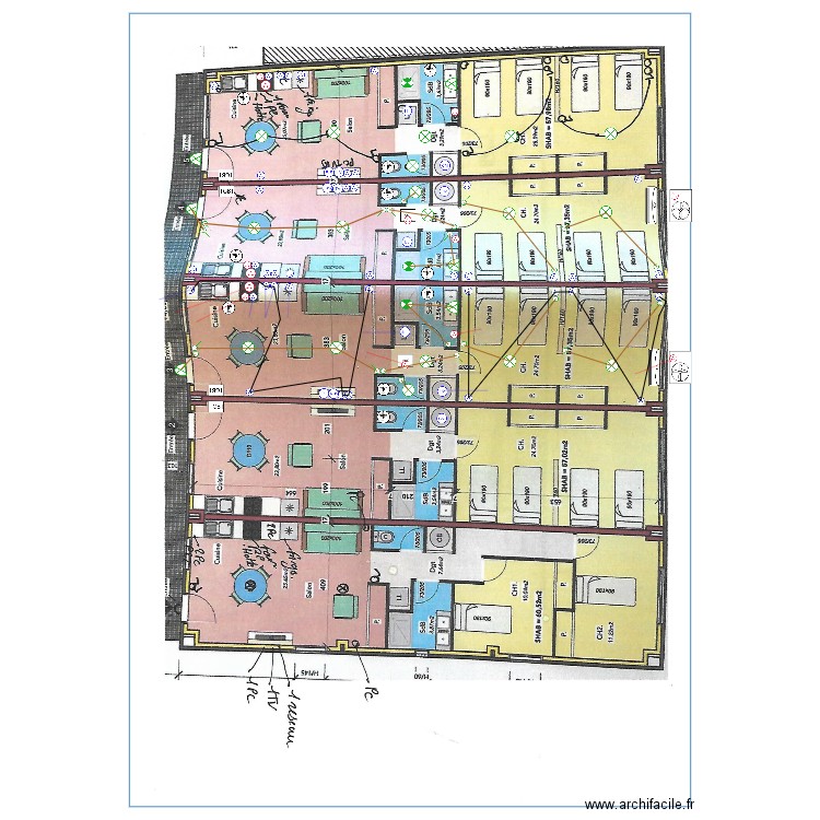 francois vignaud . Plan de 0 pièce et 0 m2