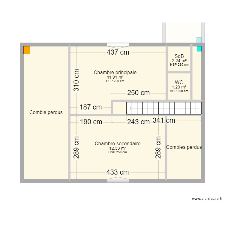 Fil Rouge 5 EC. Plan de 14 pièces et 149 m2