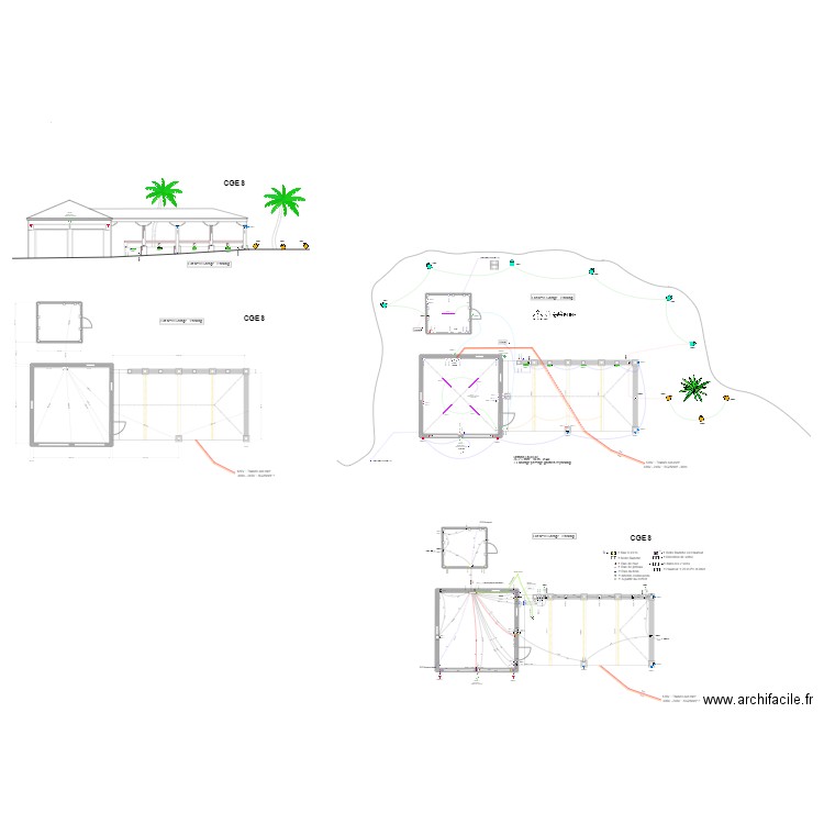 Lot N°18 Garage_Parking. Plan de 6 pièces et 139 m2