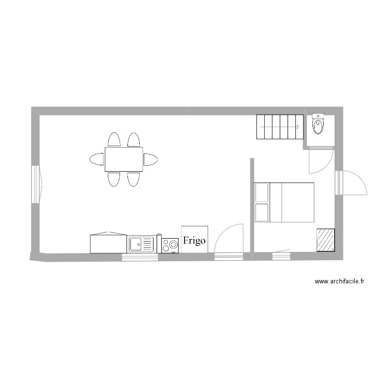 grange DECAZEVILLE AVANT. Plan de 0 pièce et 0 m2