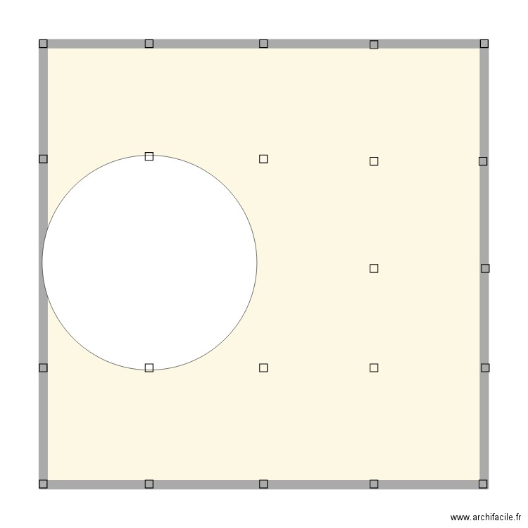 maison. Plan de 1 pièce et 123 m2