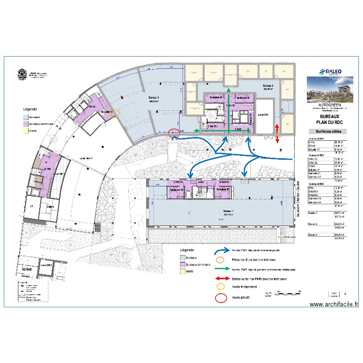 Bureau NASA V2.0. Plan de 11 pièces et 146 m2