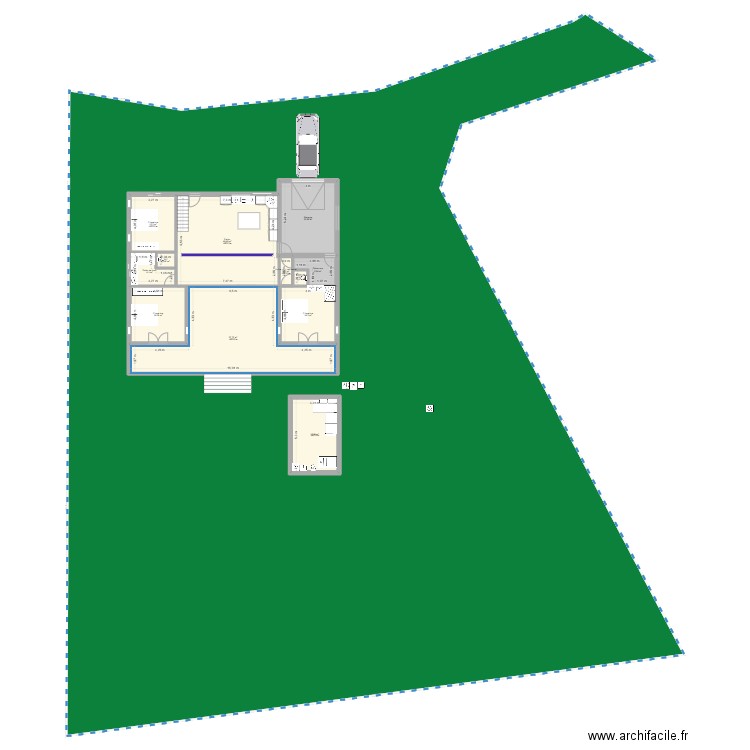 Laymont +  Studio. Plan de 14 pièces et 280 m2