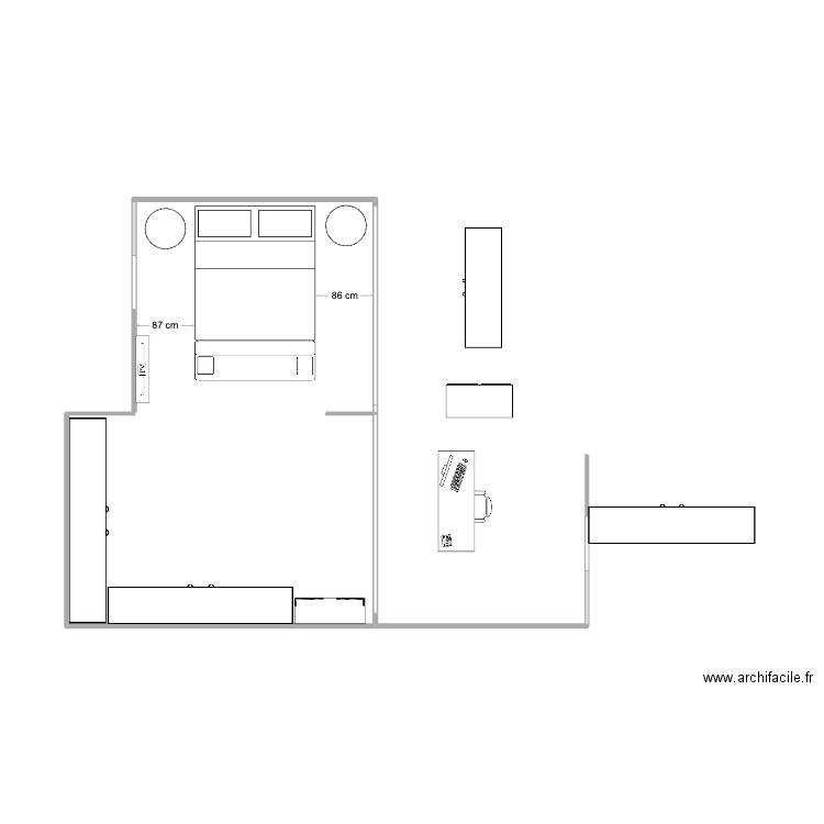 VDA CHAMBRE MASTER 10. Plan de 0 pièce et 0 m2