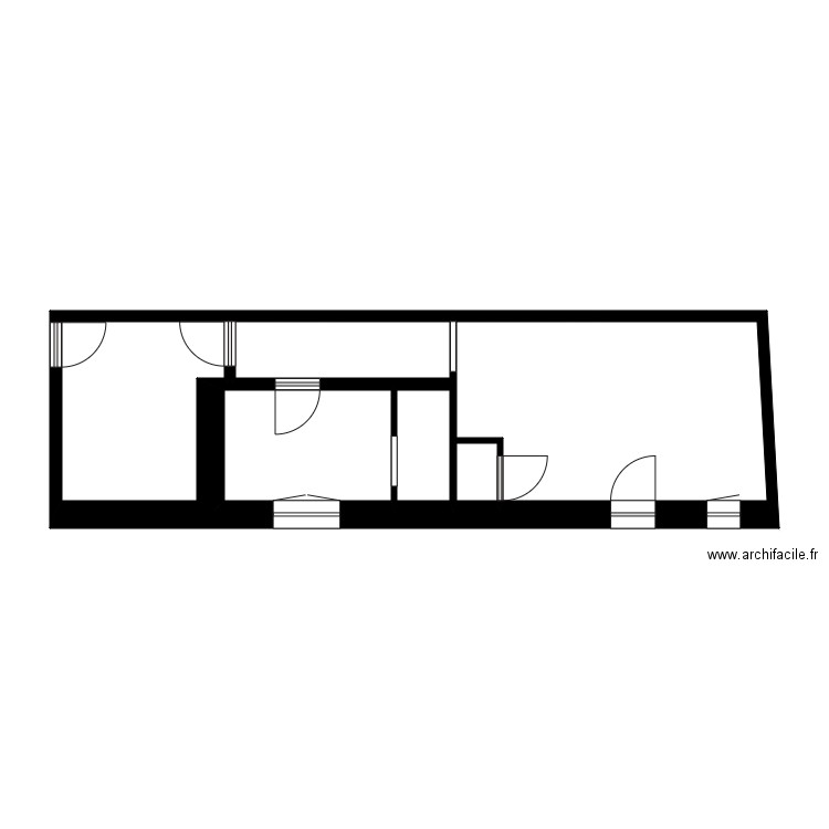 Bourotte17 alsace. Plan de 6 pièces et 38 m2