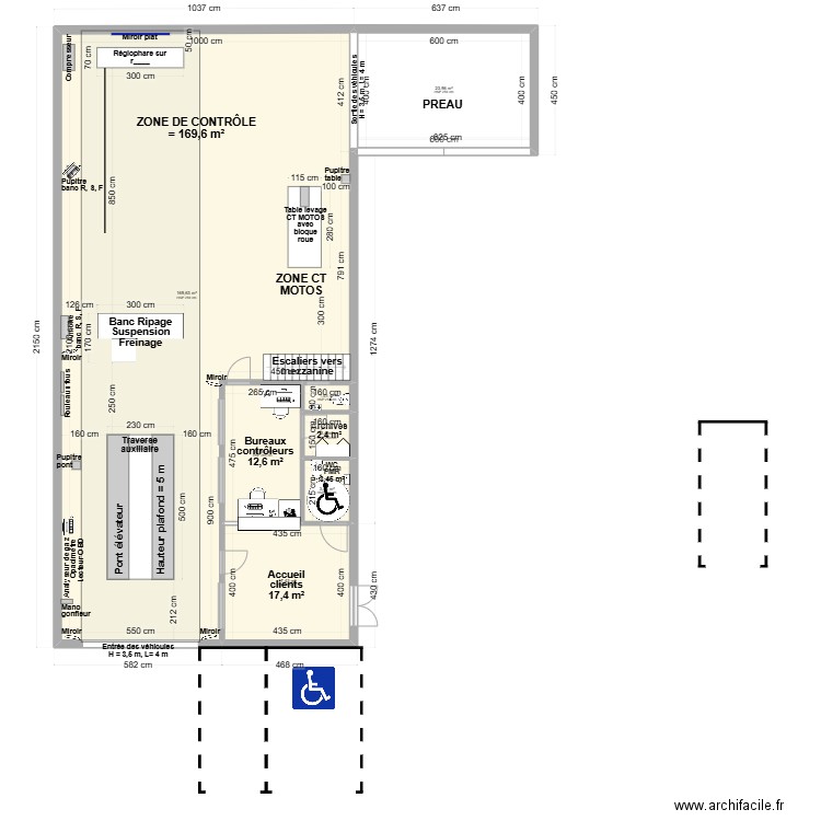 CCT VL MCT Saint Genis Pouilly V1 01CTSA. Plan de 7 pièces et 231 m2