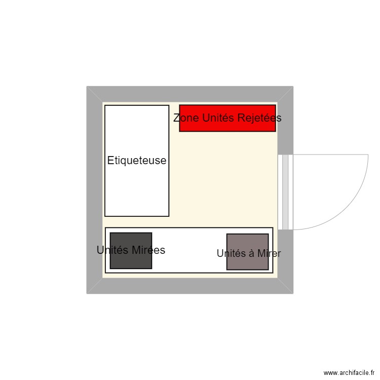 20240612 Local Ctr Visuel. Plan de 1 pièce et 4 m2