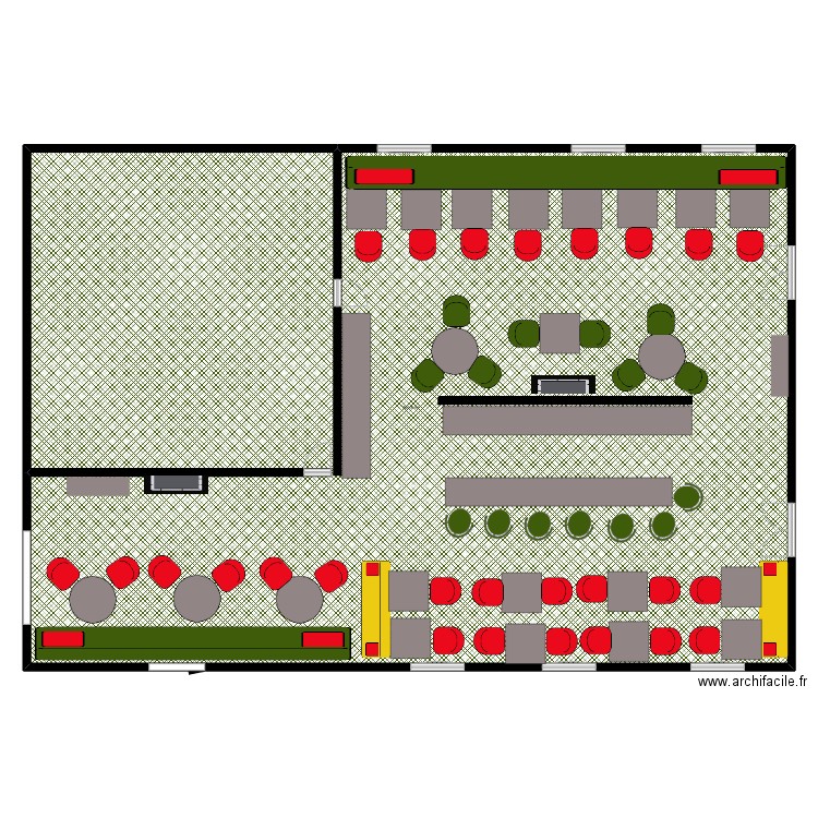 PIERPONT. Plan de 1 pièce et 542 m2