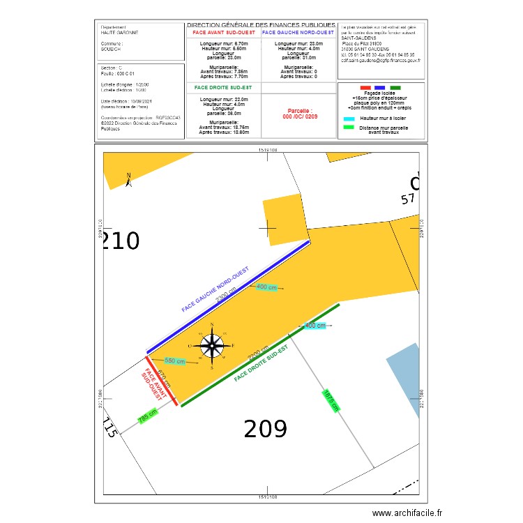 DP2 ESQUERRE PASCAL . Plan de 0 pièce et 0 m2