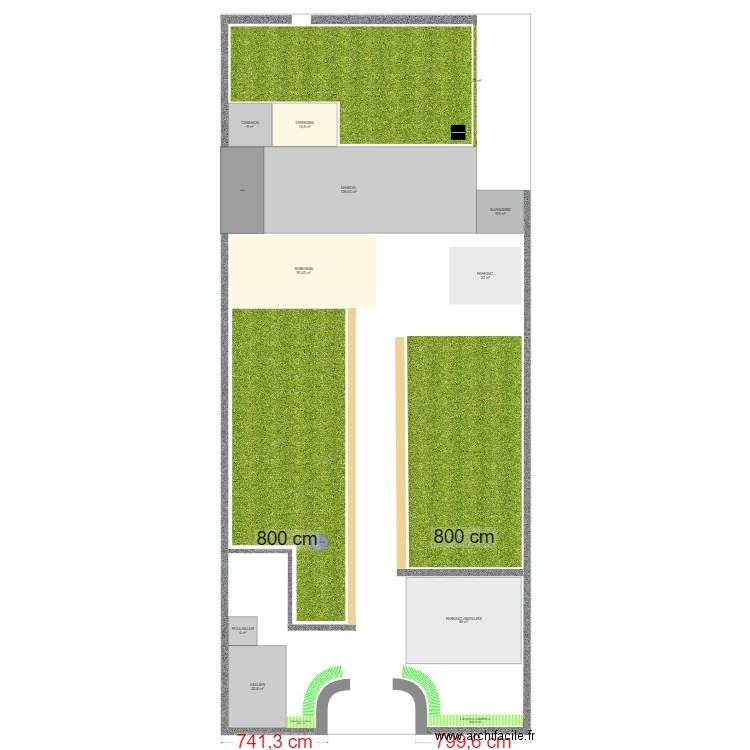 EXTERIEUR 2. Plan de 0 pièce et 0 m2