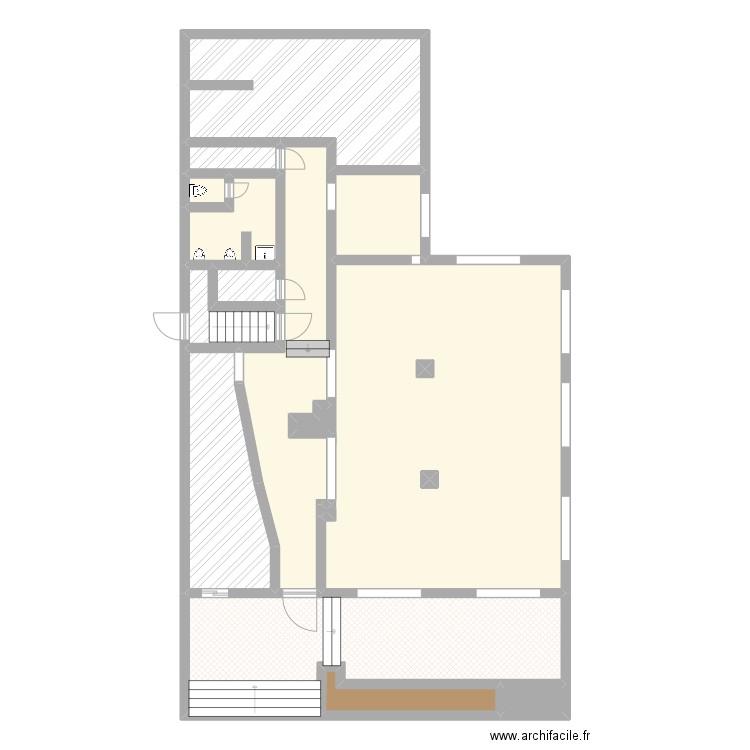 Eight. Plan de 14 pièces et 172 m2