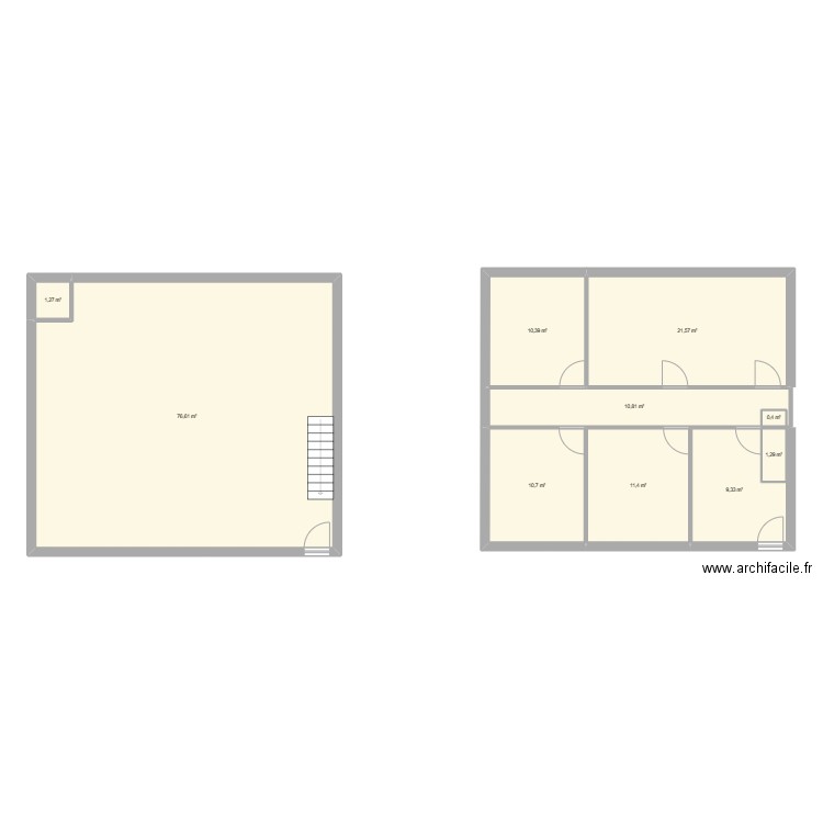 DE ALMEDA CARDOSO. Plan de 10 pièces et 154 m2