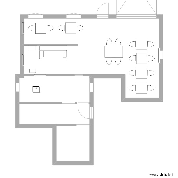 La barak. Plan de 0 pièce et 0 m2