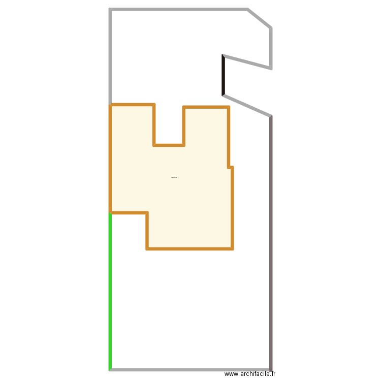 picheres cloture portail. Plan de 1 pièce et 155 m2