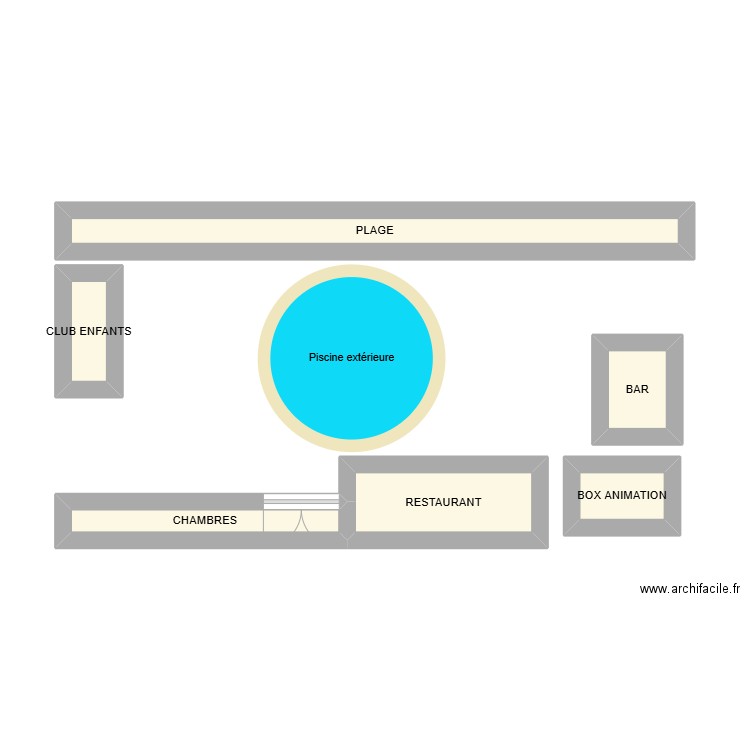 FRAM 3. Plan de 6 pièces et 11 m2