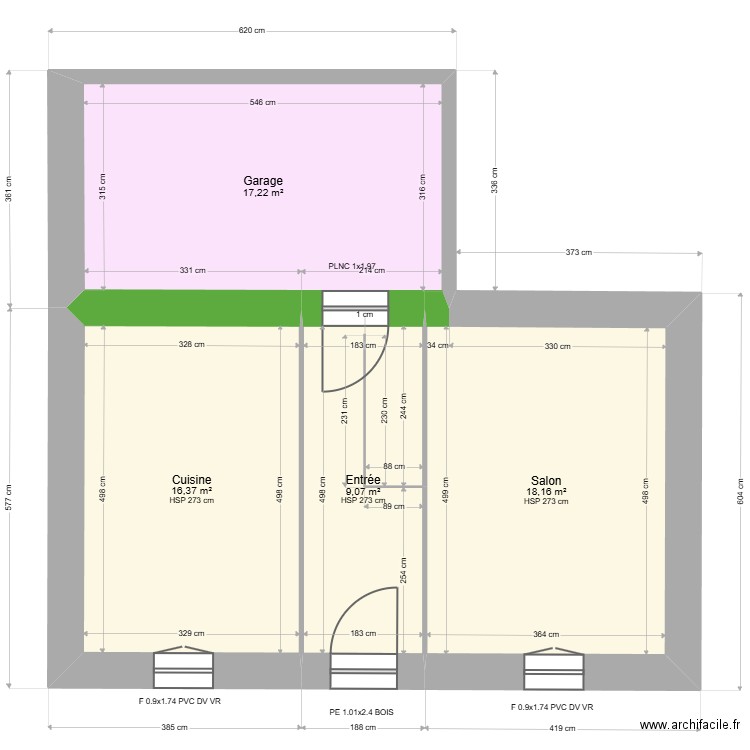 ML24017570. Plan de 12 pièces et 192 m2