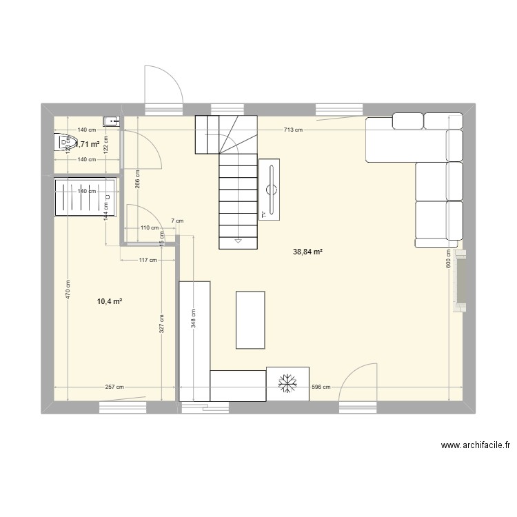 PLAN JIL CHAMPFORGEUIL. Plan de 0 pièce et 0 m2