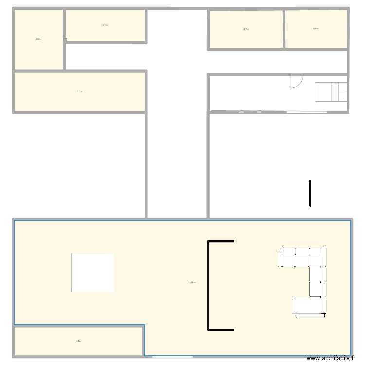 Ch1kir. Plan de 8 pièces et 918 m2