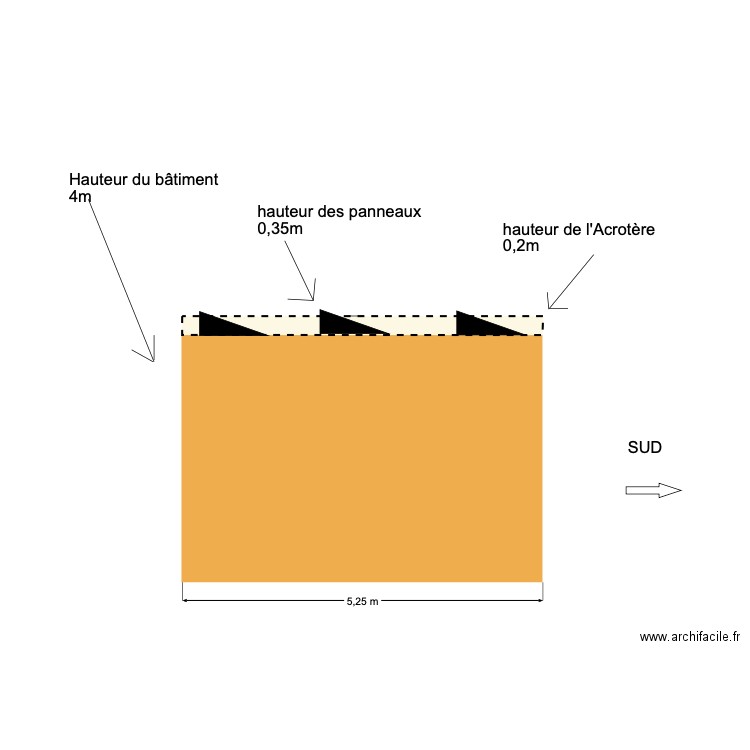 plan de coupe horizontale GL. Plan de 0 pièce et 0 m2