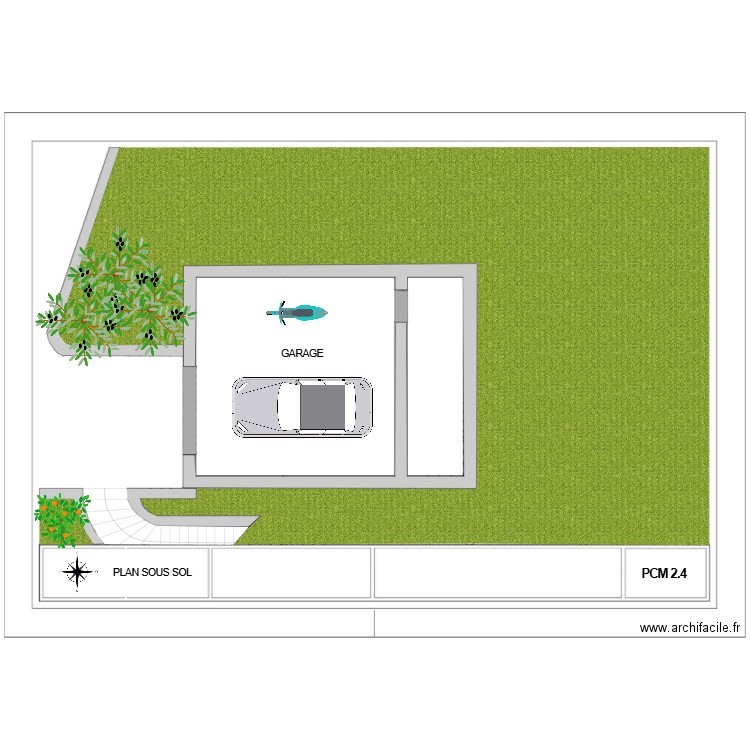 PCM 2.4. Plan de 0 pièce et 0 m2