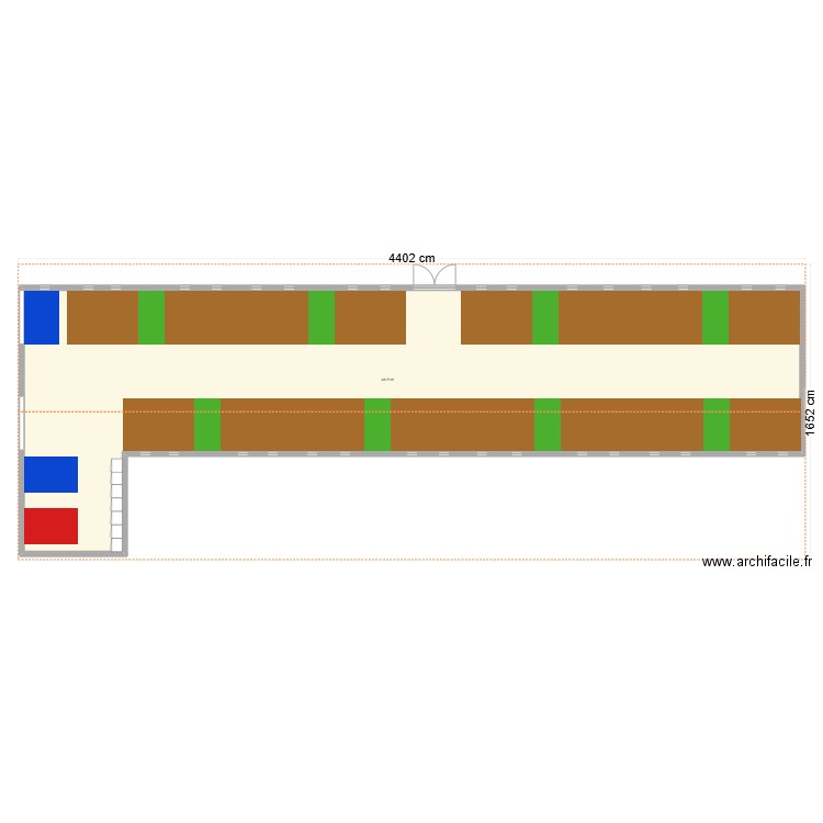 box2. Plan de 1 pièce et 423 m2