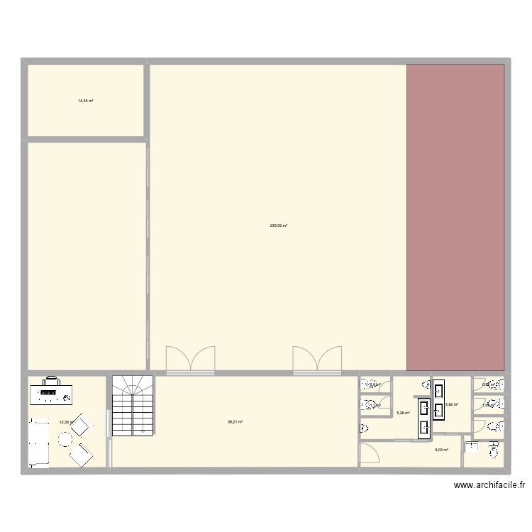 betesda 3. Plan de 23 pièces et 637 m2