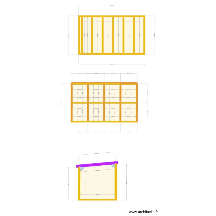 choisnet sols. Plan de 16 pièces et 20 m2