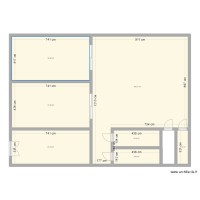 Plan 3D de la salle de golf indoor