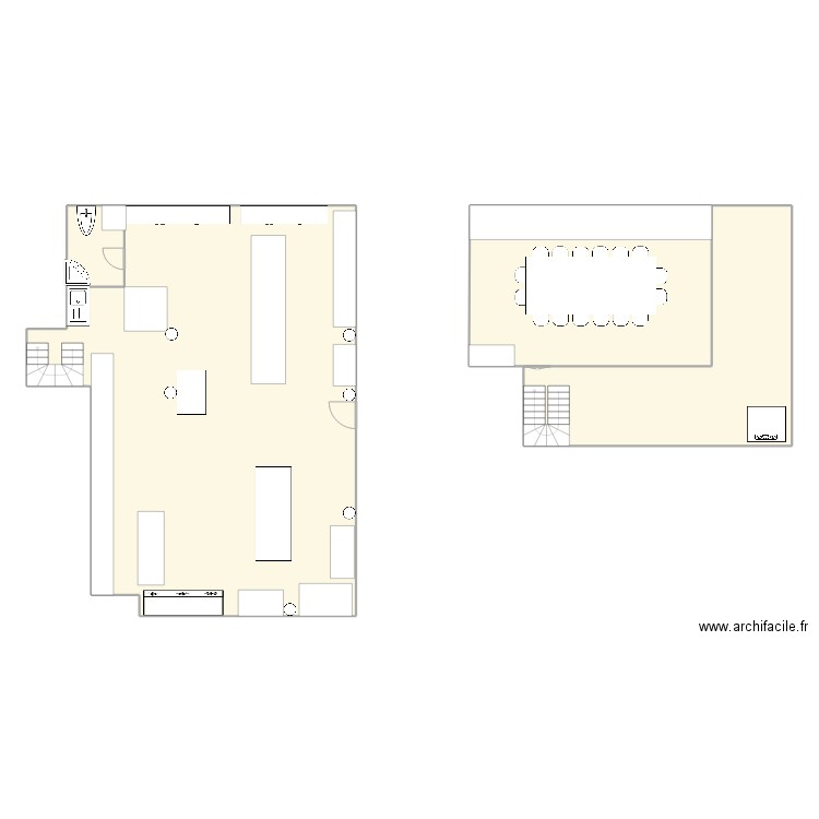 366. Plan de 4 pièces et 260 m2