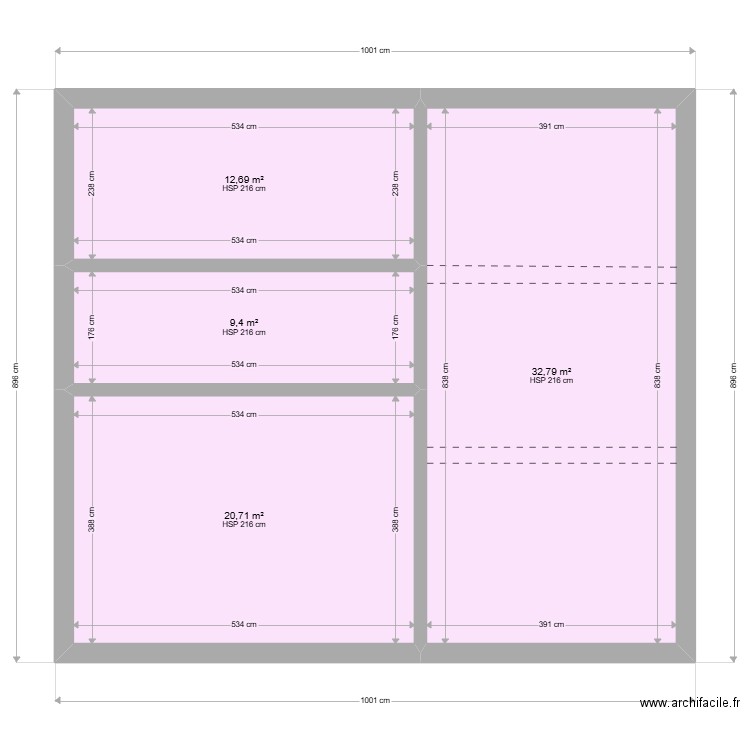 ML24016987. Plan de 24 pièces et 284 m2