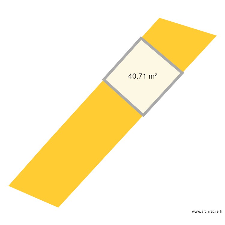 GEOFFREY. Plan de 1 pièce et 41 m2